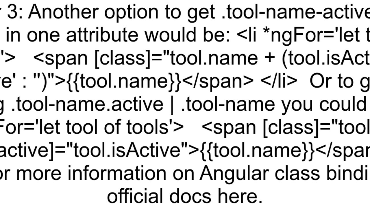 Angular 2 how do I use a variable for the value of ngClass