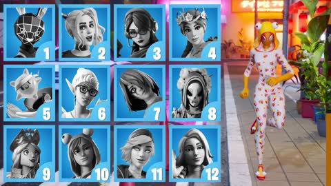 GUESS THE SKIN BY THE GWEN STYLE - FORTNITE CHALLENGE