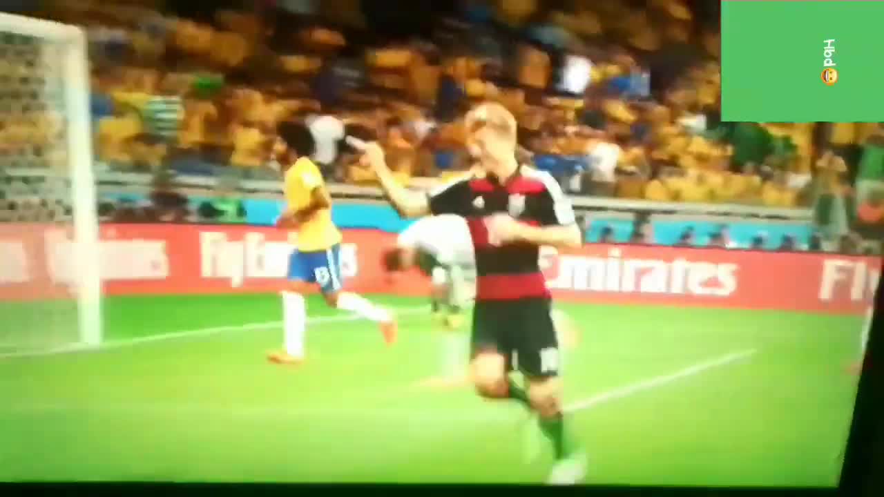 Germany 7-1 Brazil match highlight of Brazil 2014 World Cup