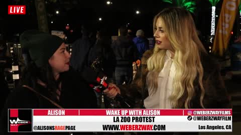 LA ZOO PROTEST