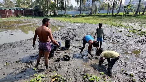 Hanad Fishing Village In River Fishing Video Catching Cat Fish 🐬🐬(1)