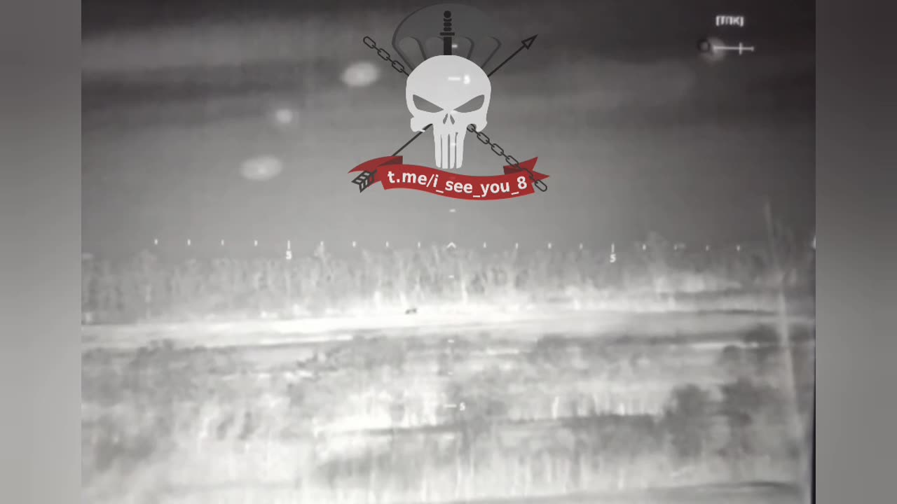 RAF Tank Firing at Ukrainian position