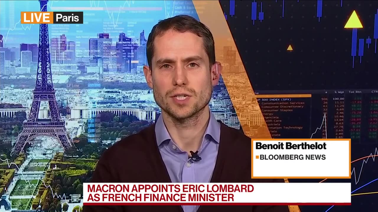 Macron Appoints Eric Lombard as French Finance Minister