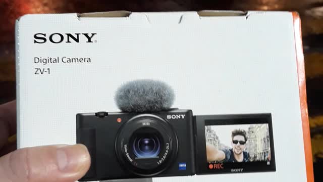 Sony ZV-1 camera... Say Hello to my Little Friend...