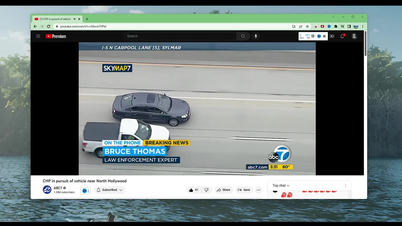 MoNiToR - CHP In Pursuit - Police Chase