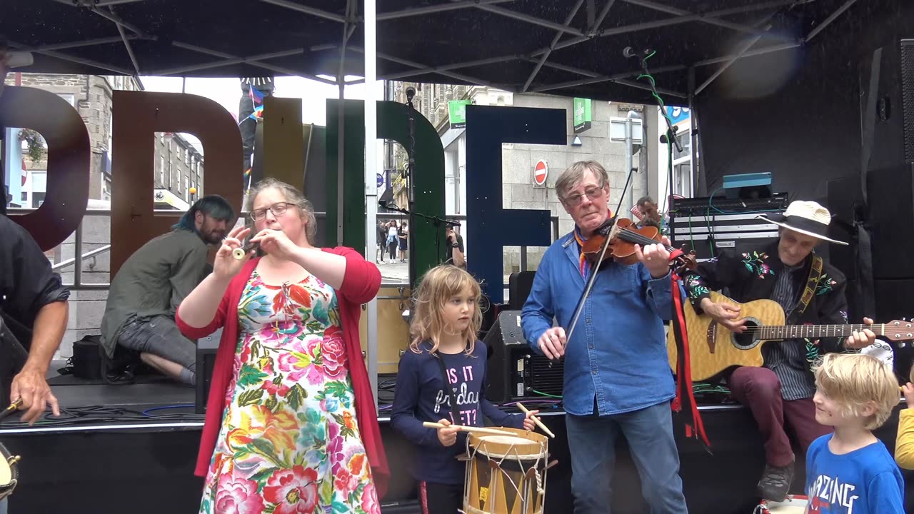 Redruth Gay LGBTQIA+ Pride Cornwall England. GoPro 2 21st July 2022.