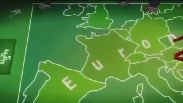 Animated Ukranian war animation