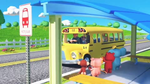 Wheels on the bus @KIDS_TV