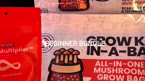 Grow your own Mushrooms 50% off on all Grow kits