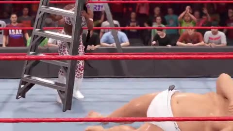 Bianca Belair vs Big Baby Fight wwe2k22