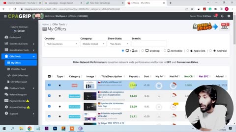 How to earn online, Unique method Make money online with CPA Grip and Spout gigs making job posting