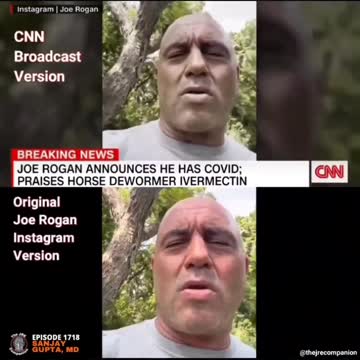 Joe Rogan CALLS OUT fake news CNN for deceptively altering his video
