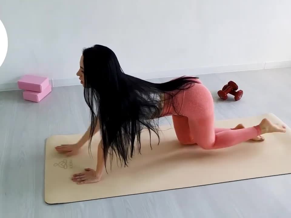 Yoga beautiful girls poses