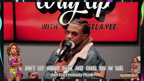 TUBI MOVIES | DC Young fly gives hilarious opinion w/ Angela Yee| Way Up Podcast