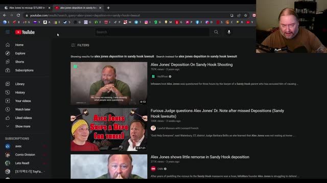 Alex Jones never got trails