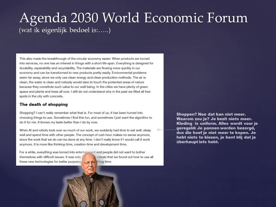 Sten Legt uit: World Economic Forum Agenda 2030