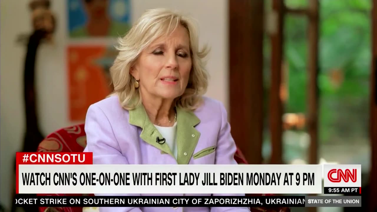 Jill Biden says it is "ridiculous" to test politicians older than 75 for mental competency.