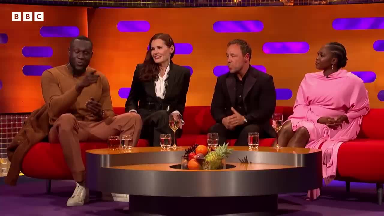 Stormzy Is Too Scared To Talk About Banksy's Bullet-Proof Vest _ The Graham Norton Show - BBC