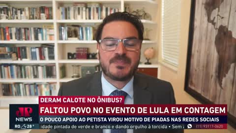 Faltou povo no evento de Lula em cidade de Minas Gerais; veja vídeo