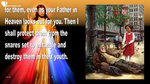 Show Mercy and teach your Children the same & I will protect you ❤️ Love Letter from Jesus