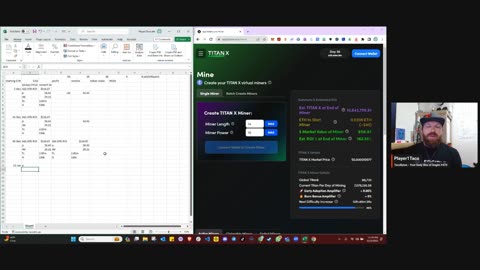 TacoBytes - Your Daily Bite of Degen #470 #TITANX spreadsheet making