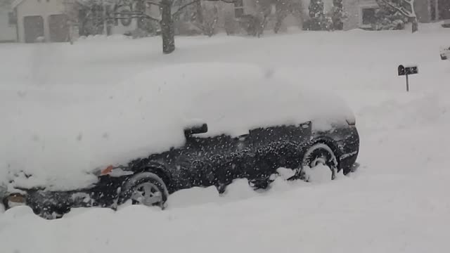 So heavy snow in New York