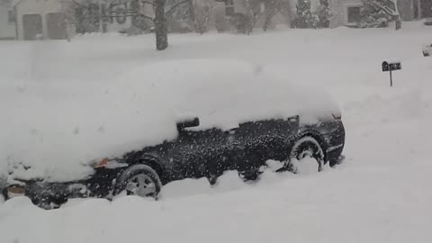 So heavy snow in New York
