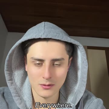 I'm God's lonely man.