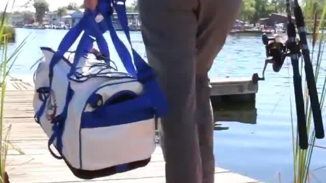 Cute Wiener Dog LOVES Fishing!