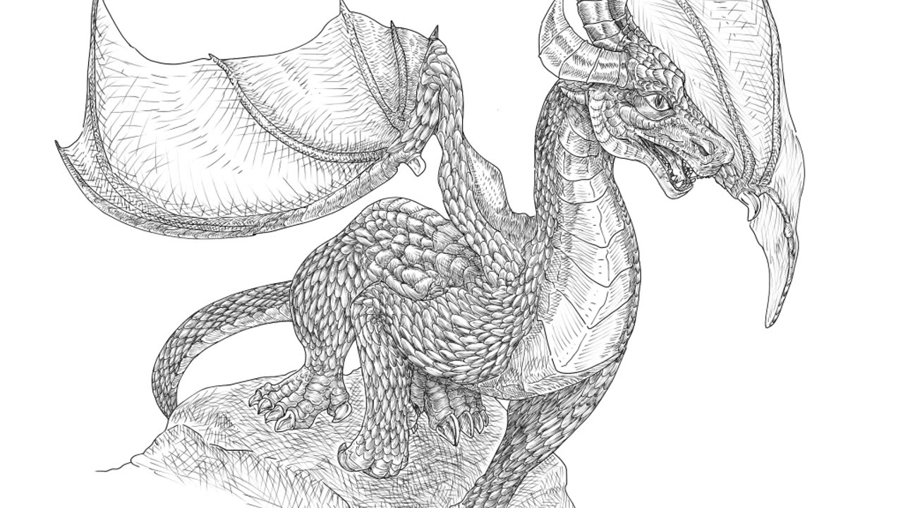 Drawing Dragon