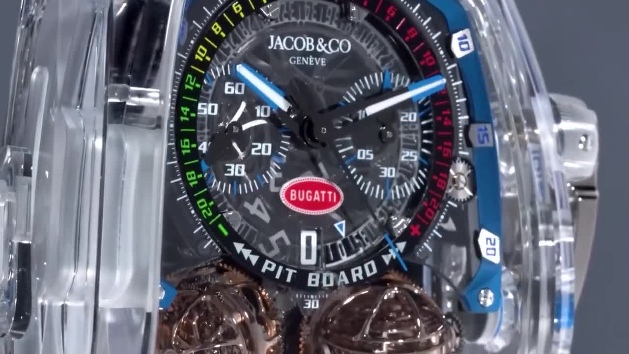 The Jacob & Co. Twin Turbo Furious Bugatti Sapphire