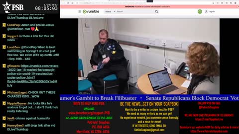 2022-01-20 07:09 EST - Patriots Soapbox AM: with LadyRWB , MykelJaye & DD