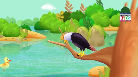 New Kids Poem - Batakh Aur Cheel Ki Kahani | Kids 2D Cartoon