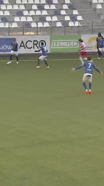 RIDICULOUS goal from Iceland! Did he mean to do it though?