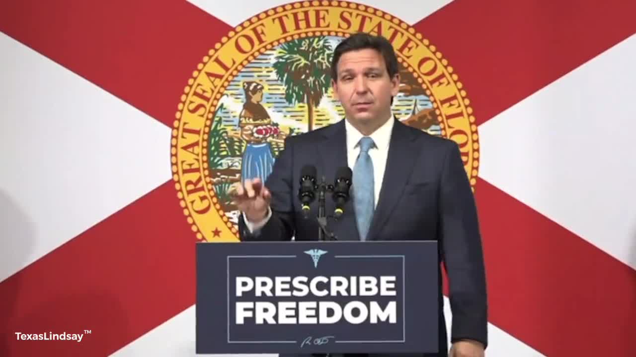 Gov. Ron DeSantis Levels C19 Vax Mandates With the Latest Science on the Jab