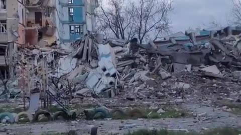 Ugledar (Coal-town), Donetsk Republic - totally destroyed