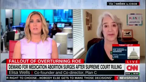 Poppy Harlow brings on a guest to suggest CNN's viewer break the law - 6/29/22