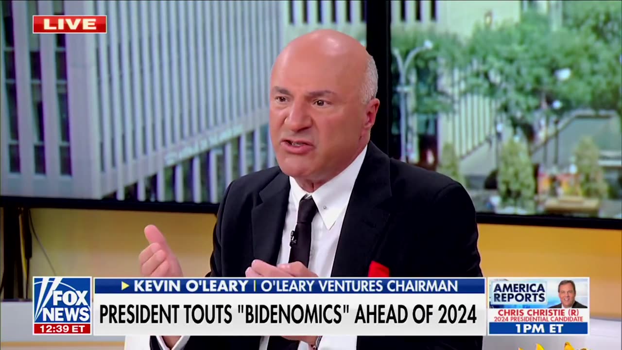 'Shark Tank' Host Kevin O'Leary SLAMS Bidenomics -'We're Starving Small Businesses In America'