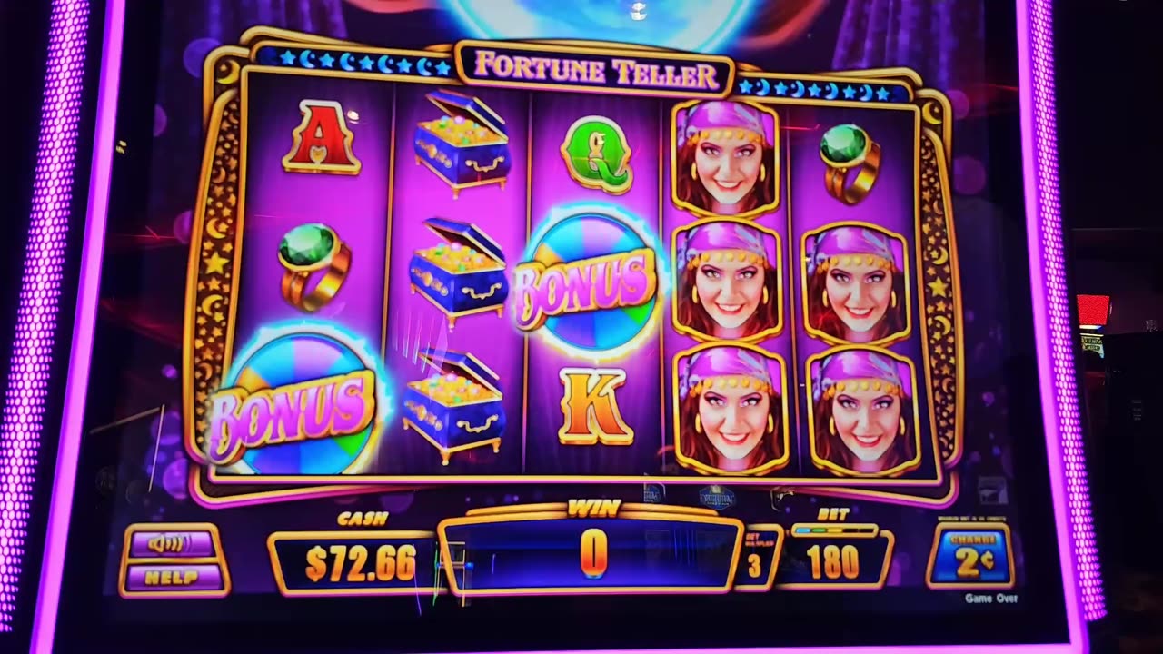 Fortune Teller Slot - With Bonus! #slots #theslotmaster316