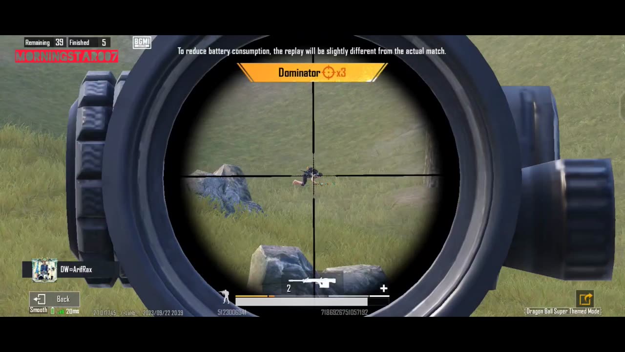 Full squad wipe with AMR sniper.