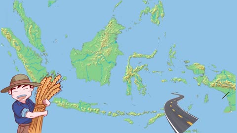 Indonesia is the country with the most volcanoes in the world and the world's oddest terrain.