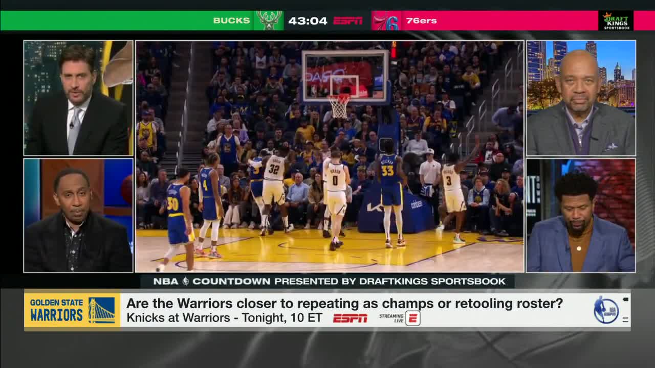 Stephen A. explains why the Warriors should trade for Kevin Durant NBA Countdown