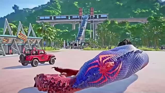 Spiderman, Batman, Joker, Hulk, Flash, Brachiosaurus Color Pack Dinosaurs Fighting Jurassic World