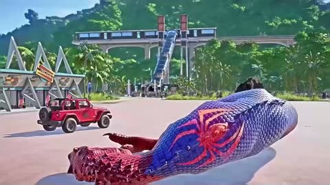 Spiderman, Batman, Joker, Hulk, Flash, Brachiosaurus Color Pack Dinosaurs Fighting Jurassic World
