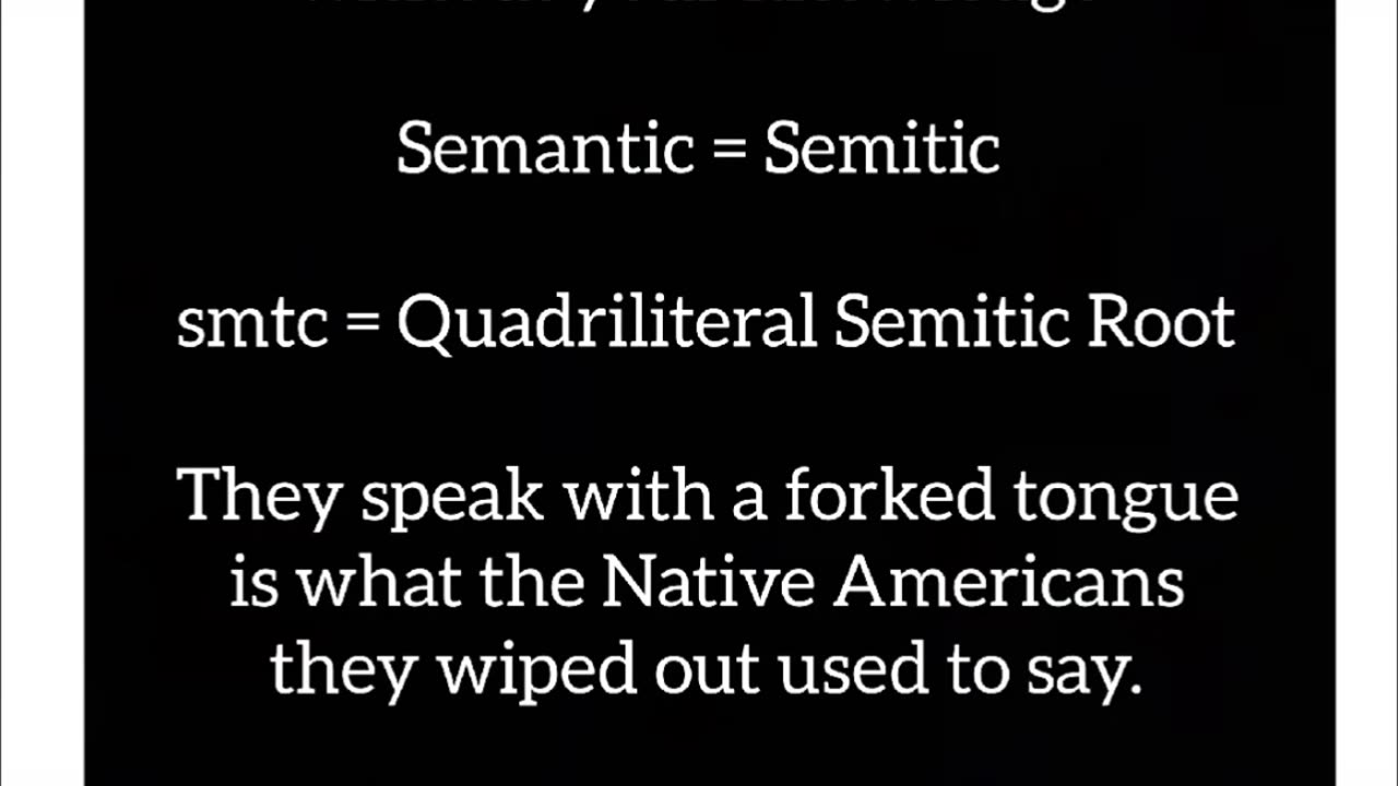 Semitic Roots