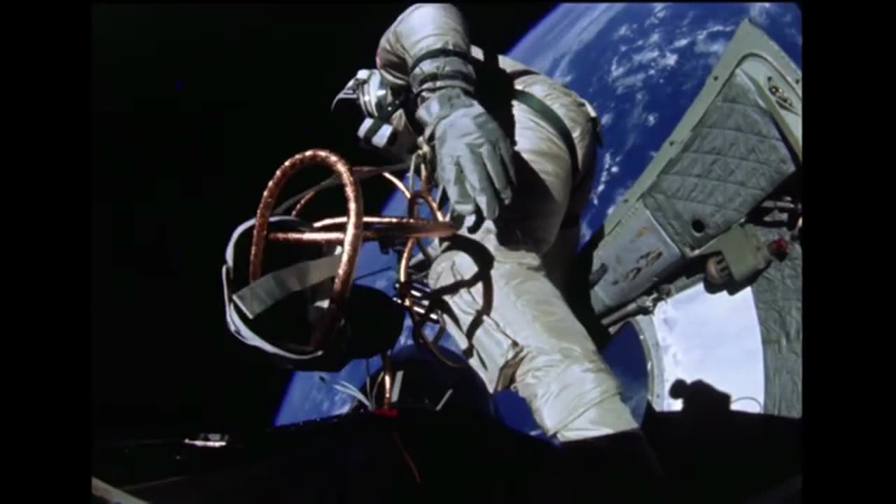 America's First Spacewalk Revisited In 1965 NASA Archive Video