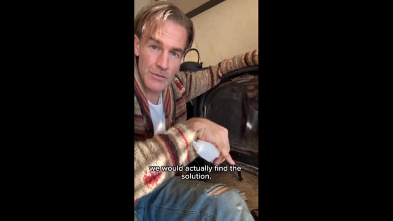 ⚫️James Van Der Beek On Natural Solutions All Around Us