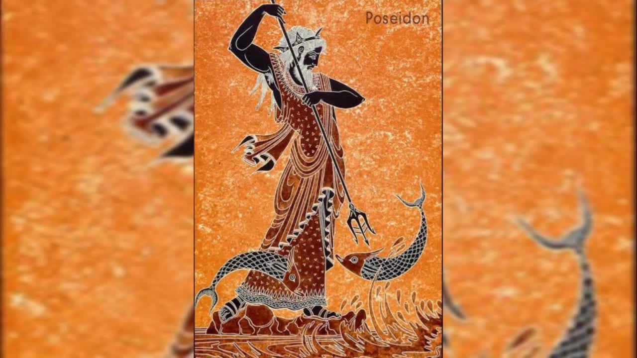 Dispute Between Athena and Poseidon_ The contest for Athens_Greek Mythology in Hindi