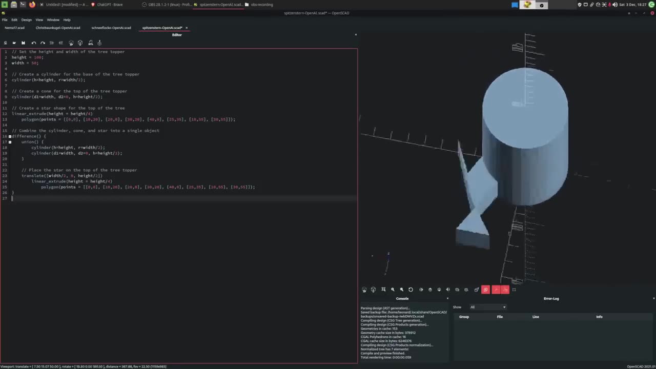 ChatGPT & 3D Printing_ Self-Replicating AI Machines!