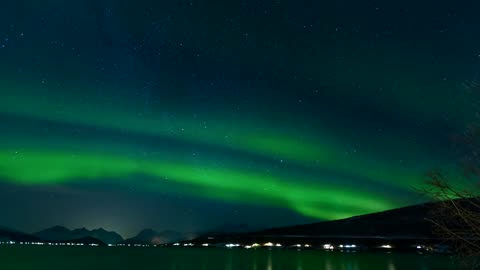 Time Lapse Video Of Aurora Borealis